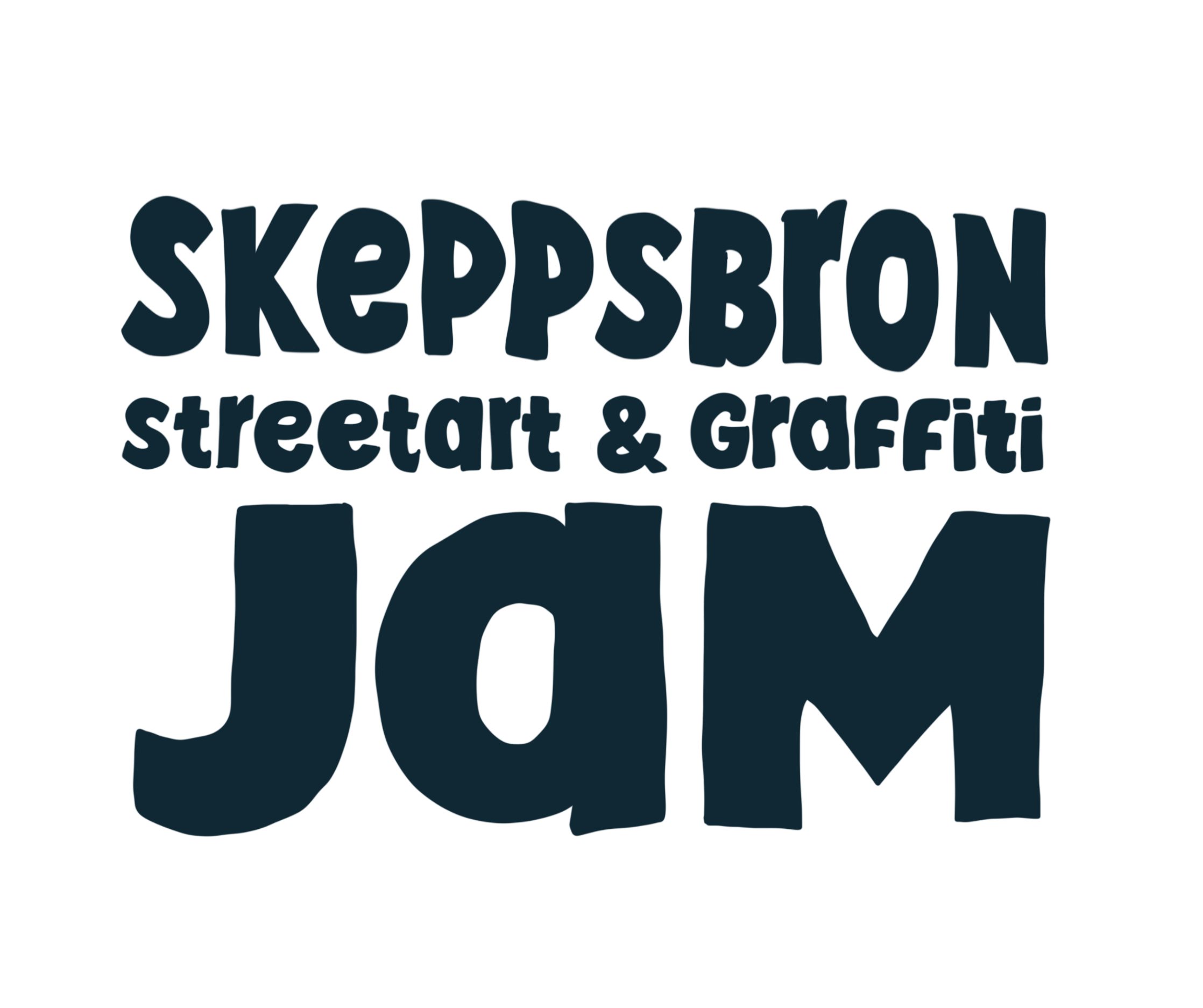 Symbol med texten Skeppsbron street art & graffiti jam